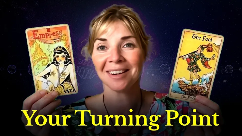 Still from Jamie&rsquo;s video, PICK A CARD, What’s Coming Next for You, Timeless